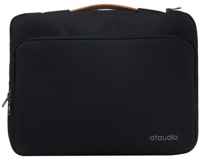 DTAudio 360度加厚防護手提電腦包 15~16吋適用 P2B-I02-K, 黑色, 1個