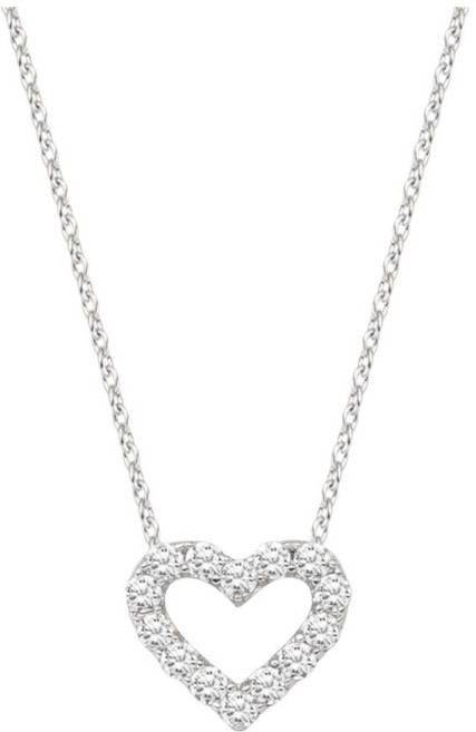 티르리르 여성용 샤인 러브 실버 목걸이 + 쇼핑백