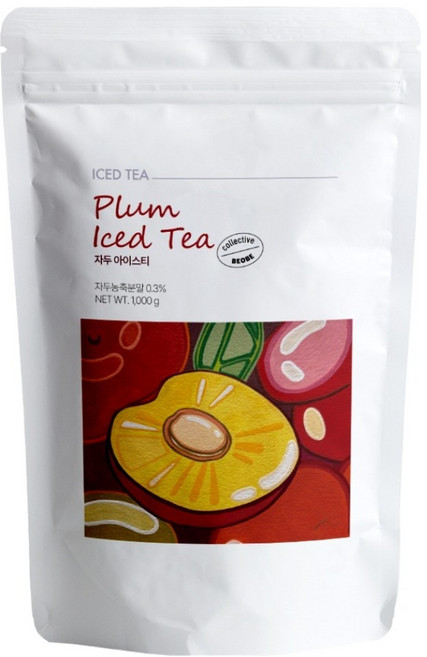베오베 자두 아이스티, 1kg, 1개, 1개입
