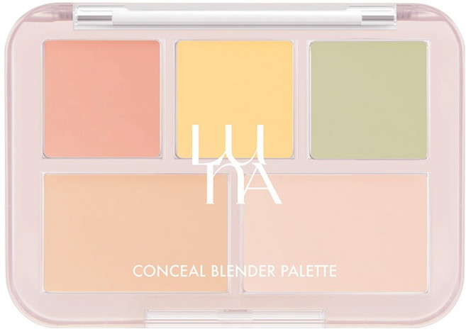 루나 컨실 블렌더 팔레트, 1개, 5호 톤 리셋 커버