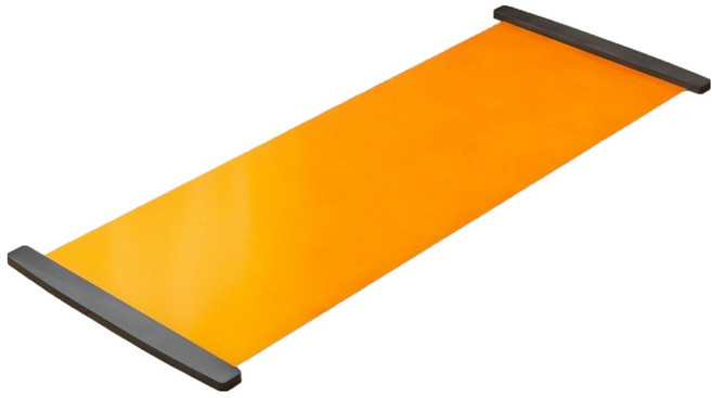 티리티티 피트니스 슬라이드 보드 매트, 1개, 오렌지