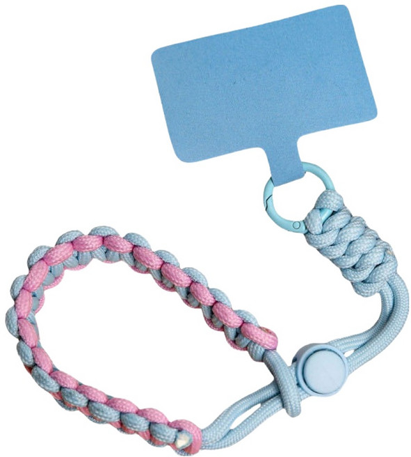 마라나타노바 휴대폰 스트랩, 라이트 블루, 1개