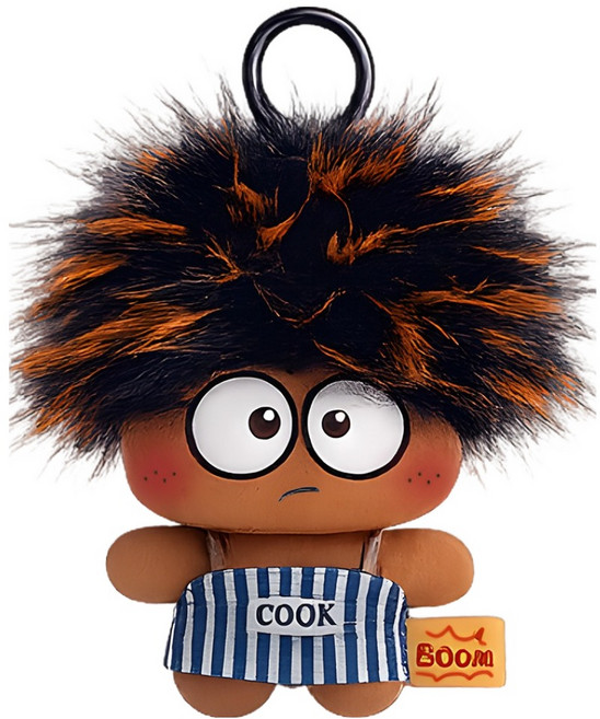 붐머 무드 인형 키링, 1개, 15cm