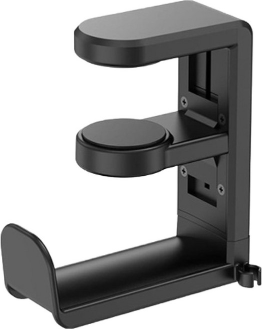 사운드쉘프 헤드셋 거치대 걸이형, 블랙, 1개