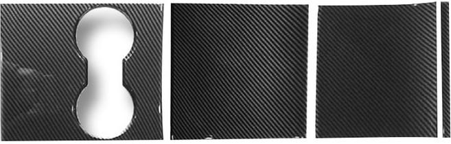 크립톤 테슬라 모델3 몰딩 기어 4종 세트, 유광카본