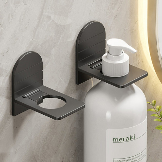 마켓감성 벽걸이 샤워젤 거치대 타입1, 2개