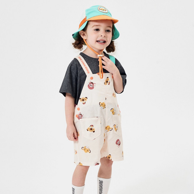 디즈니베이비 라이온킹 친구들 오버롤