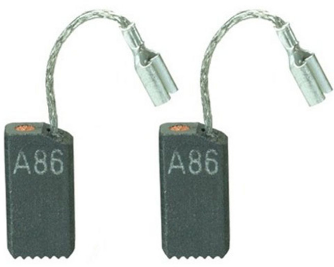 보쉬 GSW6 100 S 용 카본 브러쉬, 2개