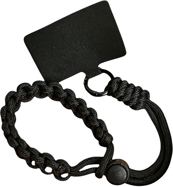 마라나타노바 휴대폰 스트랩, 블랙, 1개