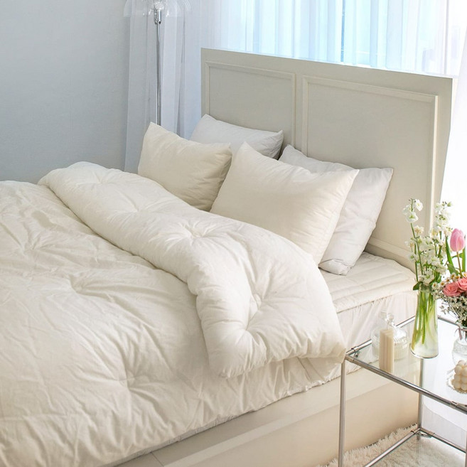 그래이불 순수 오가닉 코튼100 호텔 베개커버