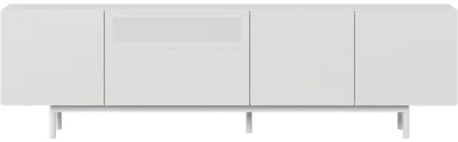 한샘 디어 오보에 거실장 방문설치, 화이트