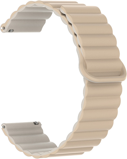 젤리타이거 갤럭시워치 호환 링크 마그네틱 스트랩 밴드 20mm, 라떼그레이, 1개