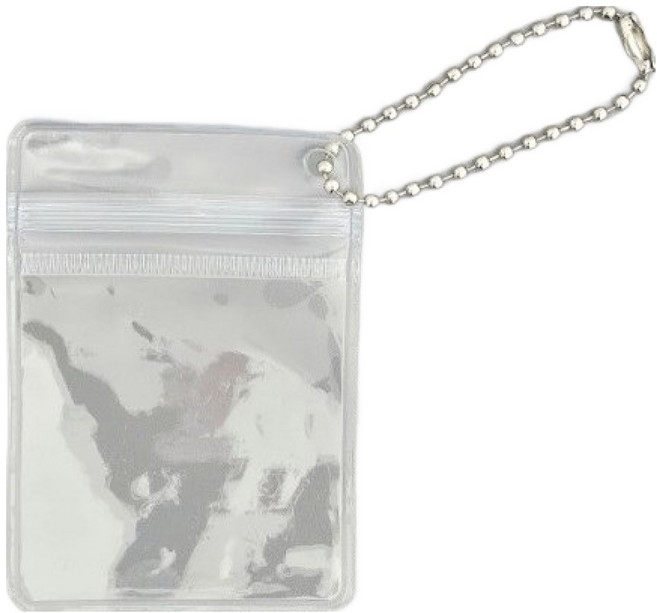 이츠굿텐 볼체인 지퍼백 키링 만들기 부자대 DIY 10p 세트 5 x 7 cm