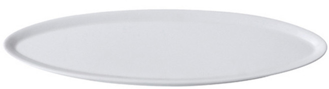 프렌치마르스 모던 세라믹 플레이트 롱 초밥접시 A타입 MMM3638, 화이트, 1개