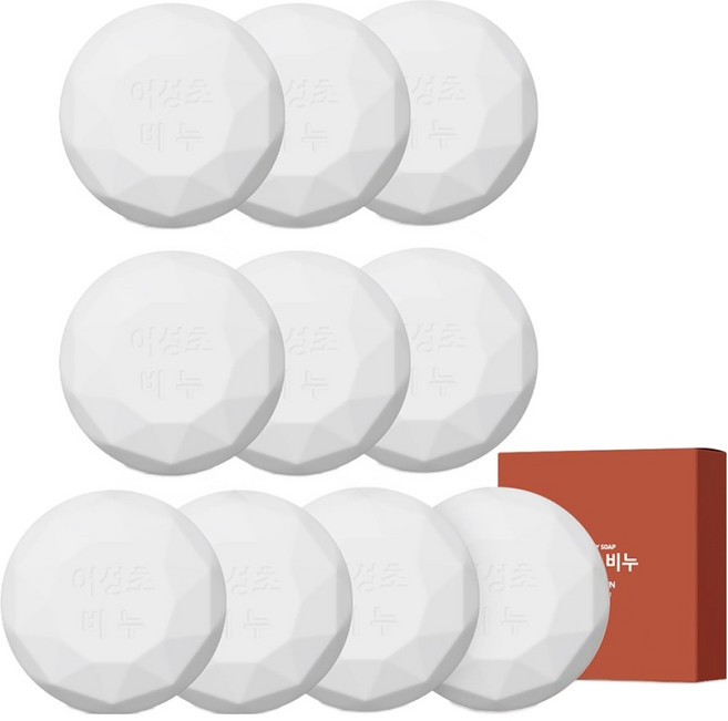 공스킨 어성초 비누, 100g, 10개입