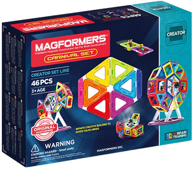 맥포머스 디자이너 카니발 46p, 혼합색상, 1개