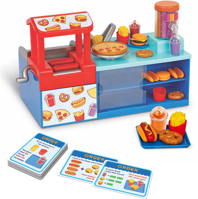 러닝리소스 미니 스낵샵 솔팅 세트 LER6823, 혼합색상, 1세트