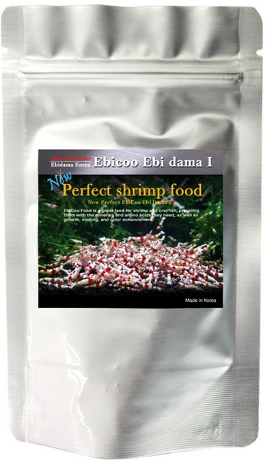 에비쿠 에비다마 뉴 퍼팩트 구슬 새우 사료, 30g, 1개