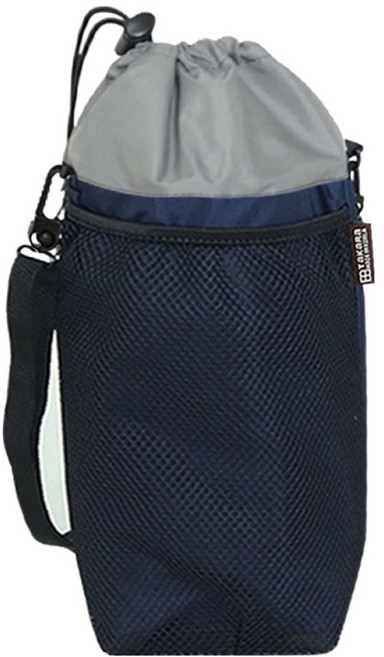 타카라 메쉬포켓 보온보냉 물병주머니 크로스형 1L, 네이비, 1개