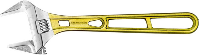 C.H. HANSON 一般輕量活動扳手 LA52, 1個