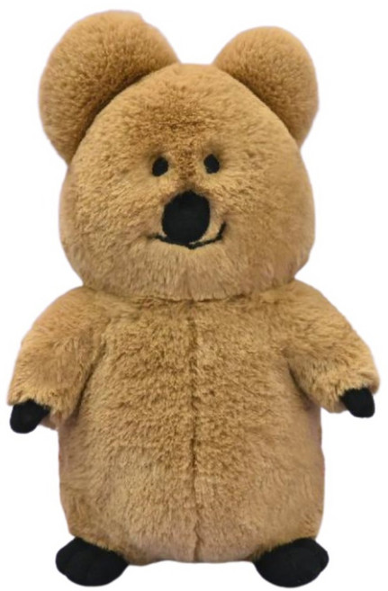 KHTOY DINOTAENG 絨毛玩偶 站姿 Quokka, 棕色, 1個, 11吋