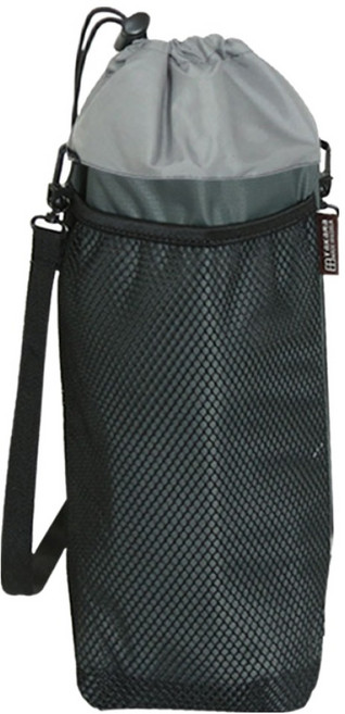 타카라 메쉬포켓 보온보냉 물병주머니 크로스형 1.5L, 그레이, 1개