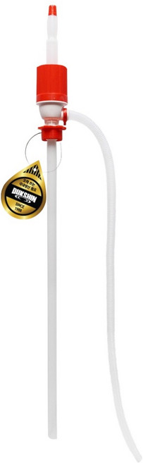 덕신 수동 드럼 액체 소분 석유 자바라 펌프 특대 DP-25, 1개