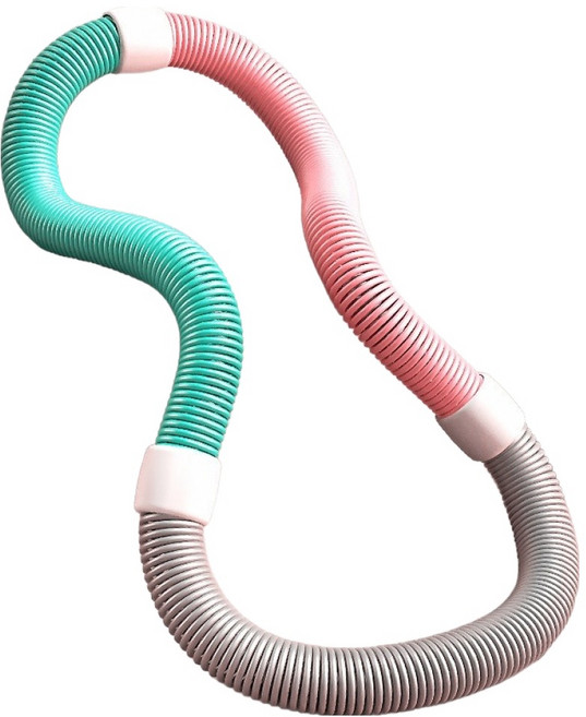 마라나타 코어핏 뱃살운동 저소음 홈트용 주부 다이어트 훌라후프, 마카롱, 1개, 1.3kg