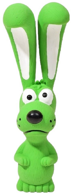 지오장바구니 강아지 라텍스 카툰 동물 삑삑 소리 장난감, 초록 강아지, 1개