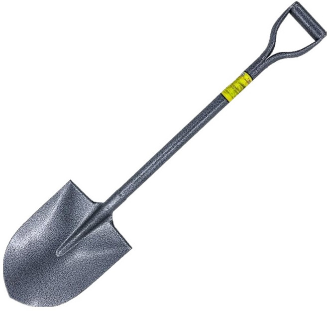 앞날창창 모래 흙 막 쇠삽 미니 73cm, 1개