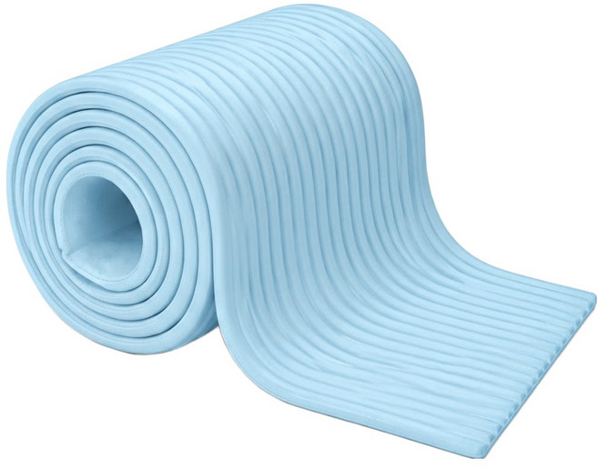 주식회사아텍스 충돌방지 푹신한 쿠션 스펀지 벽매트, 스카이, 1개