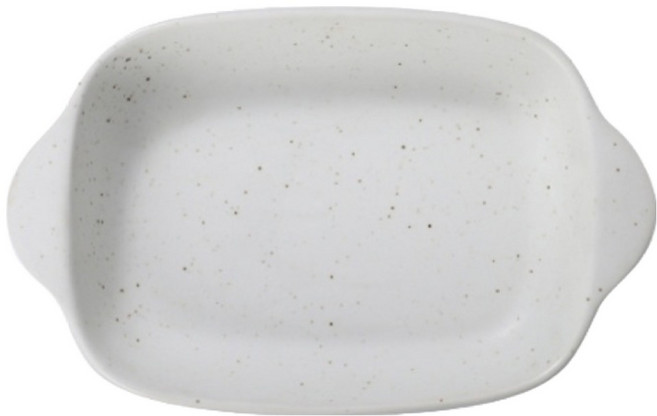 다파랑 빈티지 텍스처 세라믹 그라탕 파스타볼 HJ1320, 화이트, 1개