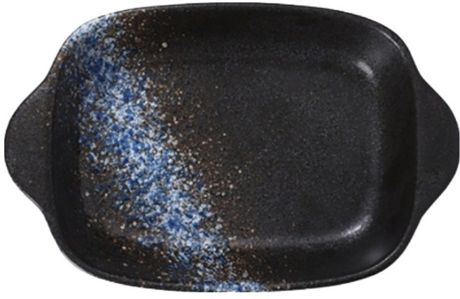 다파랑 빈티지 텍스처 세라믹 그라탕 파스타볼 HJ1320, 블루, 1개