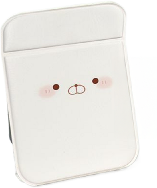 코다치프 예쁜 탁상거울 라지 21 x 14 cm, 화이트