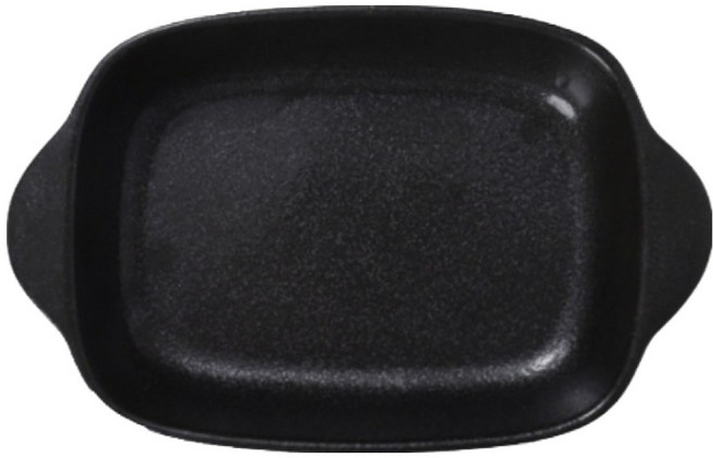 다파랑 빈티지 텍스처 세라믹 그라탕 파스타볼 HJ1320, 올블랙, 1개