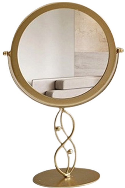 엔도브 화장대 탁상거울, 골드
