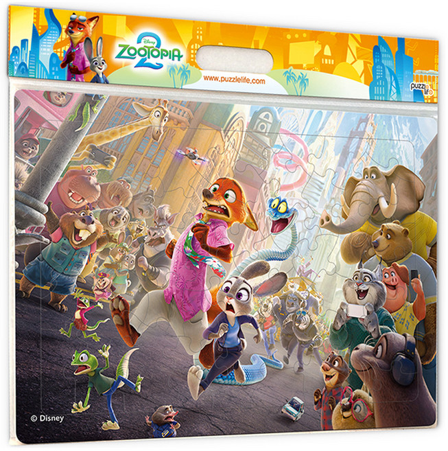퍼즐라이프 디즈니 주토피아2 판퍼즐 D80-26, 1개, 80피스