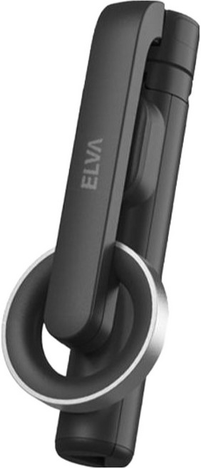 ELVA 맥세이프 블루투스 셀카봉 삼각대 EV-7, 블랙, 1개, WS-21005-3