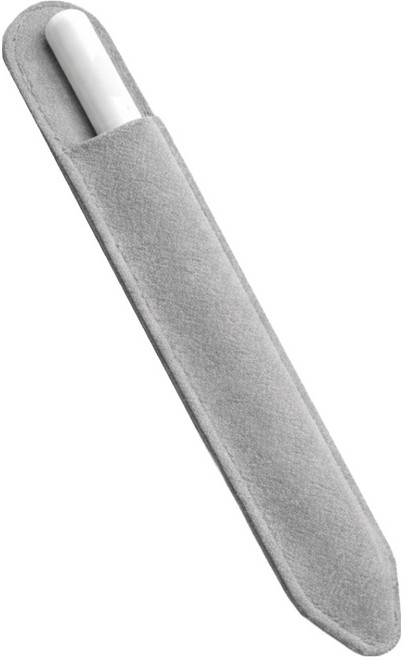 모모 수납 홀더 부착형 호환가능 태블릿 터치펜, 그레이, 1개