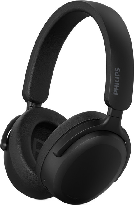 필립스 오버이어 무선 헤드폰, 클래식 블랙, TAH2300