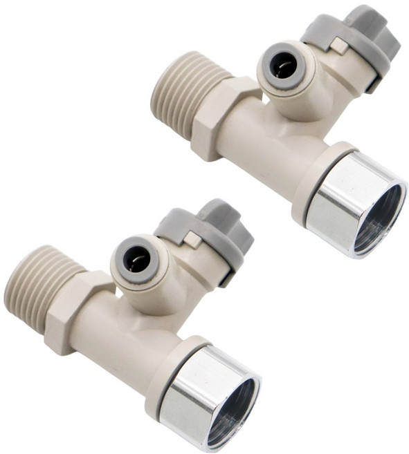 미미네아쿠아 연장 볼탑 하우징 직수 환수 니플, 2개