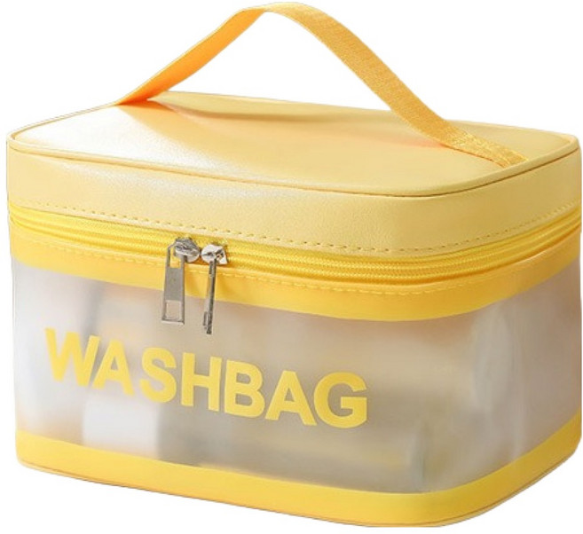 블럭마트 대용량 멀티수납 방수 목욕가방, TYPE2 옐로우