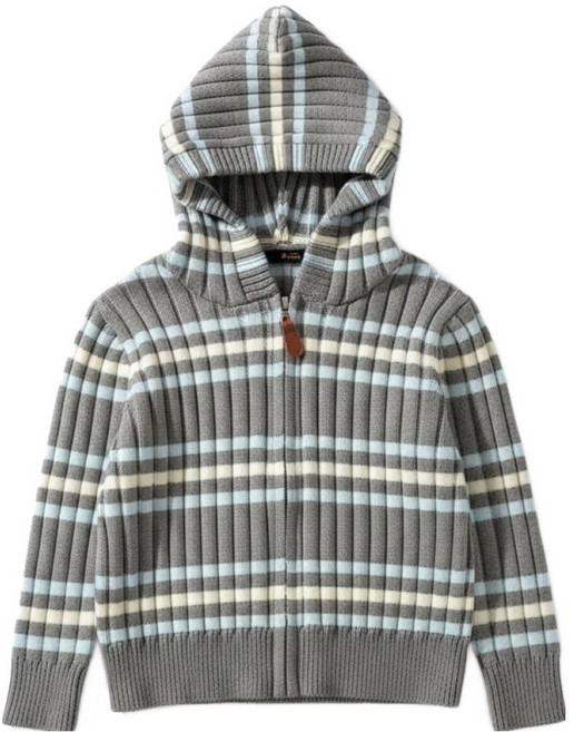 Arbe 티벳 골지 니트집업