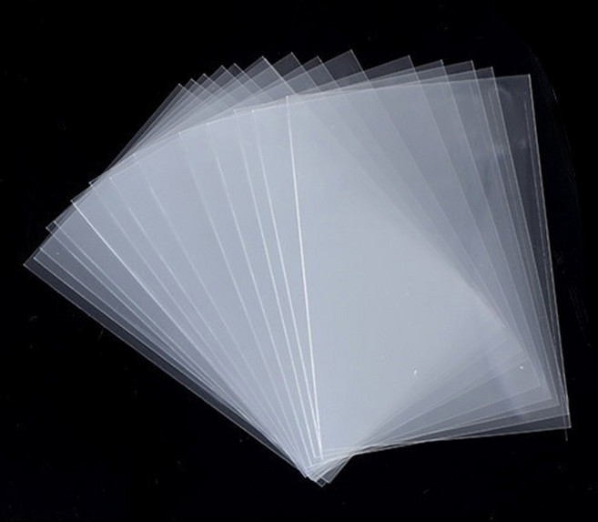문구담 카드 프로텍터 비닐 슬리브 09 오픈형 0.1 x 61 x 88 mm, 투명, 400개