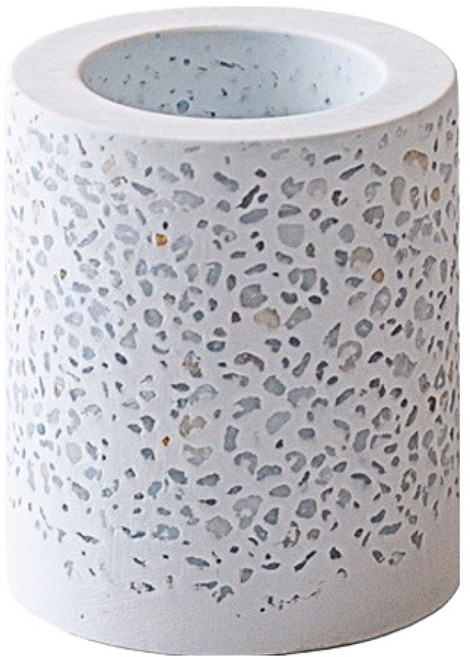 블럭마트 규조토 테라조 칫솔 홀더, 블루, 1개