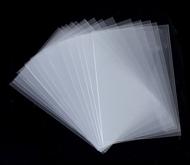 문구담 카드 프로텍터 비닐 슬리브 01 오픈형 0.1 x 58 x 89 mm, 투명, 400개