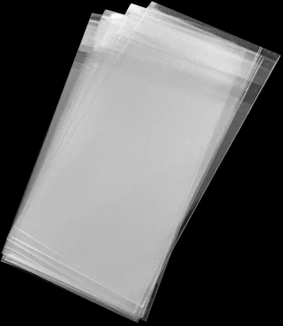 문구담 카드 프로텍터 비닐 슬리브 04 밀봉형 0.2 x 58 x 89 mm, 투명, 400개