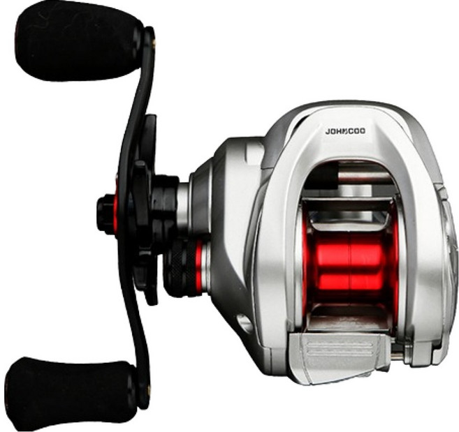 존쿠 드래그 베이트릴 9+1BB 마그네틱 브레이크 우핸들 JC023, 혼합색상, attack-R