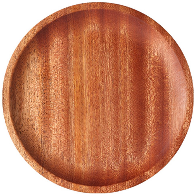 쿠쏘 천연 원목 다용도 우드 트레이, 우드 D타입, 1개