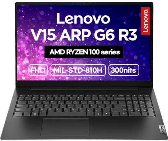 레노버 2026 V15 ARP G6 R3 라이젠3 라이젠 100 시리즈, Business Black, 83V40000KR, 256GB, 16GB, Free DOS